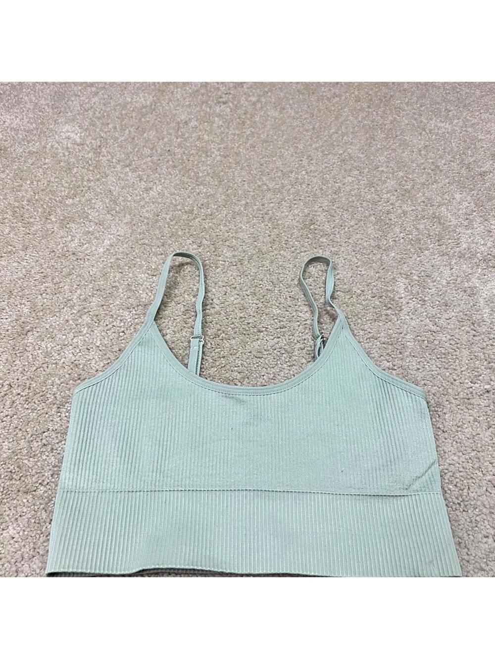 Nasty Gal Top Green Sleeveless Women's Size Medium NWT